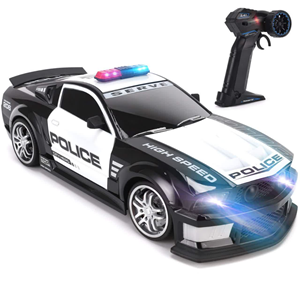 ماشین کنترلی شارژی پلیس Remote Control 1:12 RC Police Patrol Sports Car -اسباب بازی